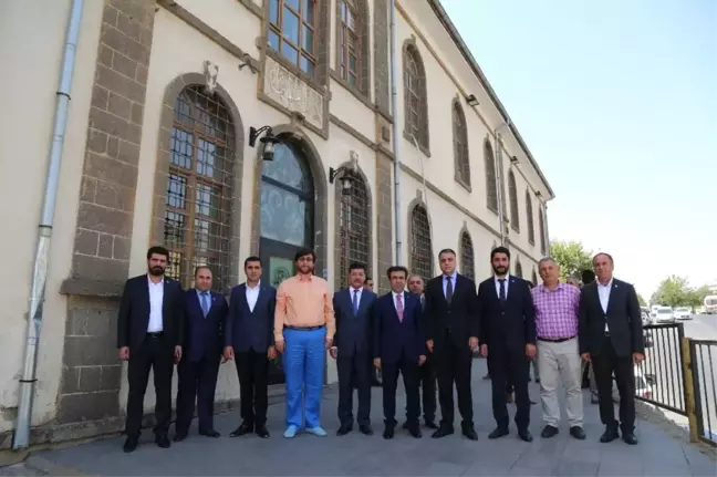 Dtso Başkanı Sayar, Vali Güzeloğlu'na Çalışmalarını Anlattı