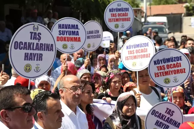 Buca Kırıklar'da Taş Ocağı İsyanı
