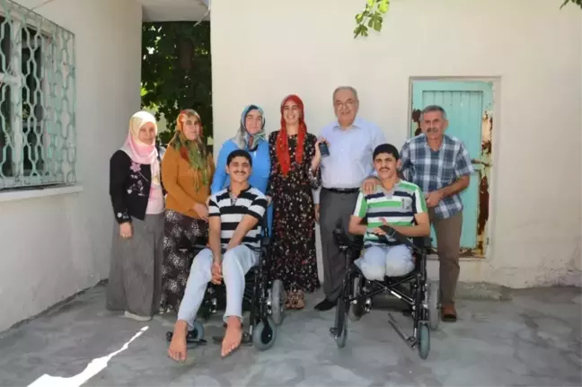 Başkan Kutlu'dan Engelli Kardeşlere Sürpriz Ziyaret