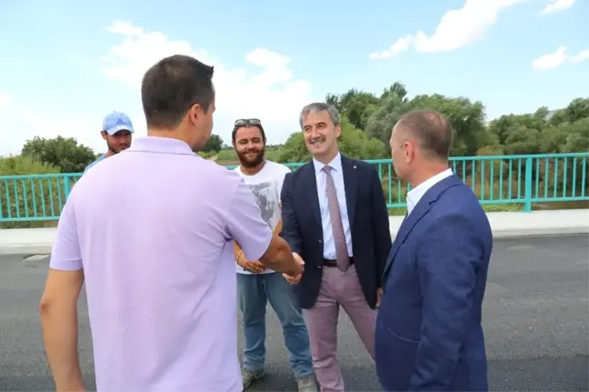 Başkan Şirin'den Urganlı Köprüsünde İnceleme