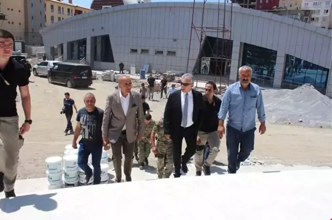 Vali Toprak, Spor Kompleksini Ziyaret Etti