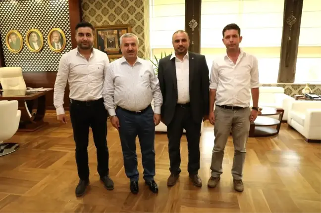 Başkan İsmail Baran BBP'li Heyeti Ağırladı