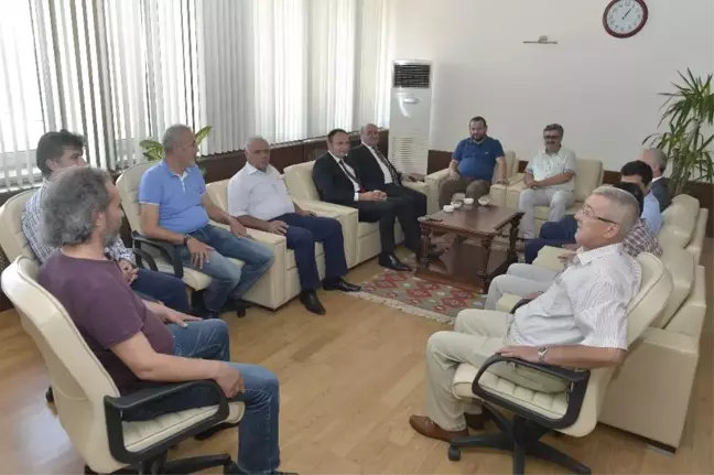 Türk Hava Kurumu Üniversitesinden Rektör Akgül'e Ziyaret