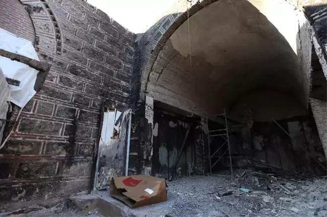 Bursa Kapalı Çarşı'daki Yangın