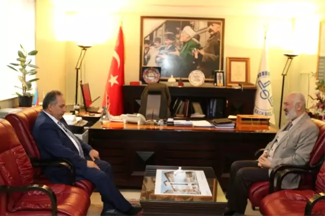 Genel Sekreteri Yalçın'dan İl Müftülüğüne Ziyaret