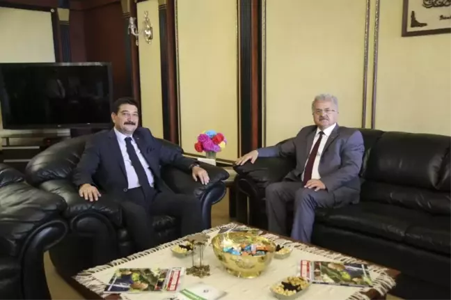 Rize Emniyet Müdürü Aksoy'dan Başkan Kasap'a Veda Ziyareti