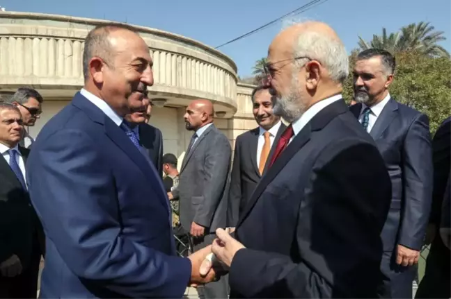 Dışişleri Bakanı Çavuşoğlu Irak'ta Mevkidaşı Caferi ile Görüştü