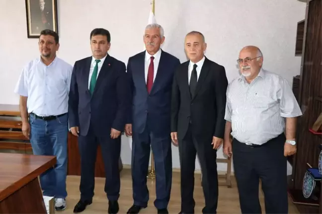 Spor Adamlarından Elmalı'ya Teşekkür Ziyareti