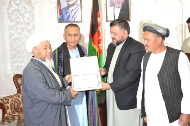Afganistan'dan İhlas Holding Yönetim Kurulu Başkanına Teşekkür
