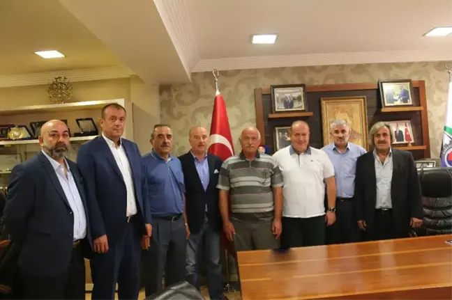 Eskipazar Dernekler Birliği'nden Tso Başkanı Özcan'ı Ziyaret Etti.
