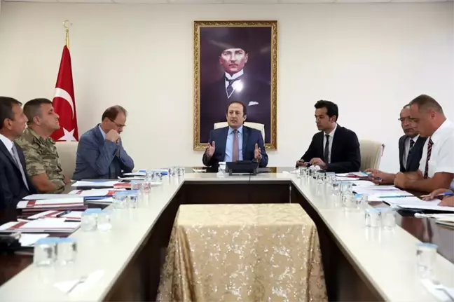 Bayburt'ta Üniversite Güvenlik Tedbirleri Toplantısı