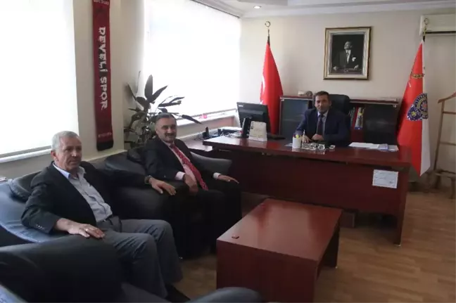 Başkan Cabbar'dan Emniyet Müdürü Çiftçi'ye Ziyaret