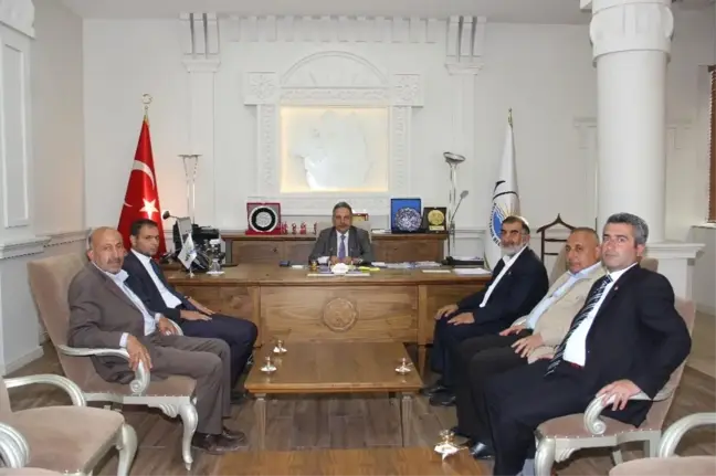 Saadet Partisi'nden Yalçın'a Ziyaret