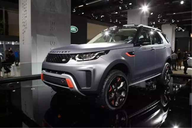 Yeni Land Rover Discovery Svx'in Konsept Lastikleri Goodyear