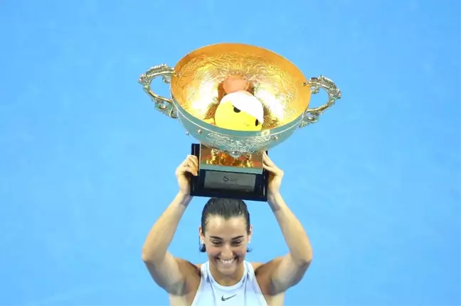 Çin Açık'ta Şampiyon Caroline Garcia Oldu