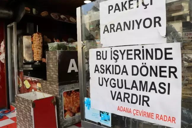 Adanalı Dönercilerde 'Askıda Döner' Dönemi