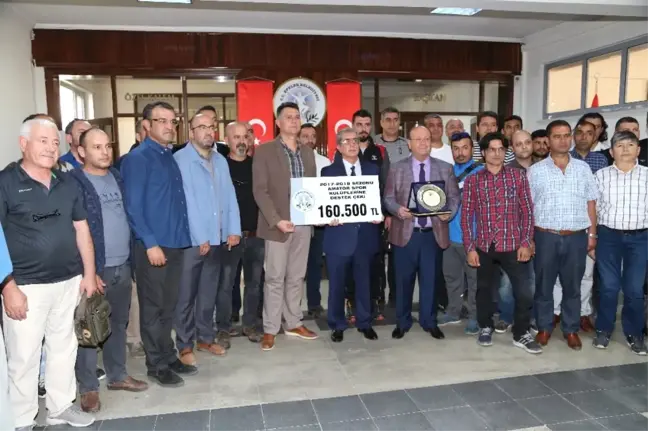Amatör Spor Kulüplerine 160 Bin TL'lik Can Suyu