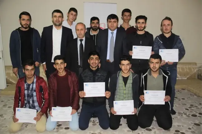 Hakkari'de Sertifikası Töreni