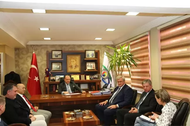 Ukrayna Büyükelçisi Sybiha, Karabük Tso'yu Ziyaret Etti