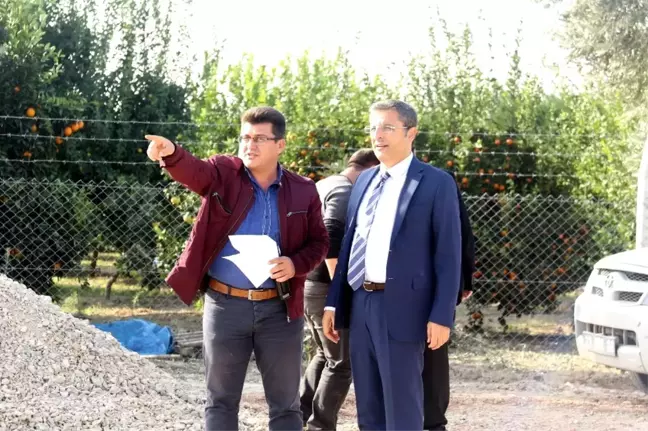 Akdeniz'de İmarlı ve Kadastral Yeni Yol Açma Çalışmaları Devam Ediyor