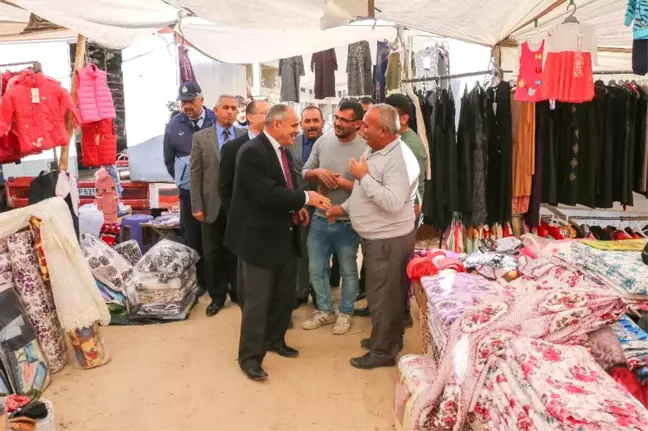Yahyalı'da Pazar Düzenleme Çalışması