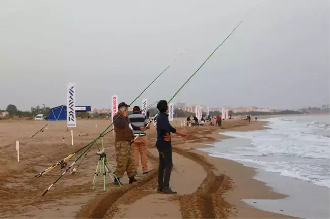 Amatör Balıkçılar Adana'da Yarıştı