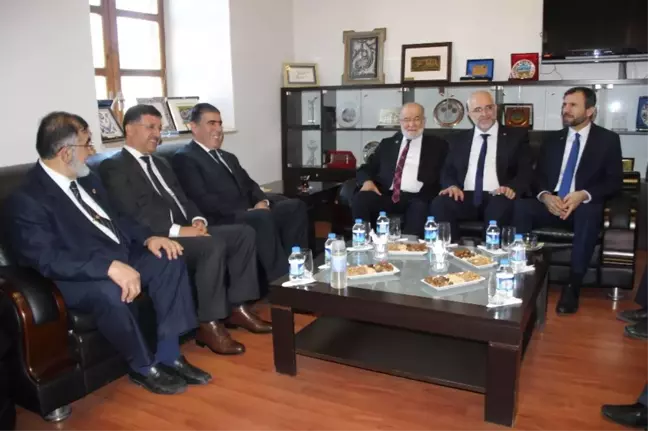 Sp Genel Başkanı Karamollaoğlu'ndan Dtso'ya Ziyaret