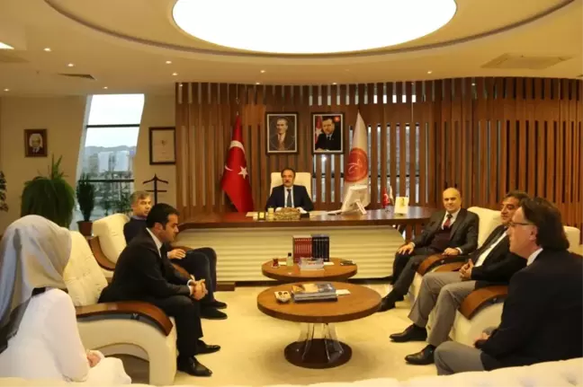Emniyet Müdürü Artunay, Rektör Bağlı'ya Teşekkür Ziyaretinde Bulundu