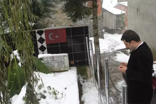 Giresun'un Espiye İlçe Kaymakamı Şehit Ailelerini Ziyaret Etti. Mehmetçik ile Yemekte Buluştu