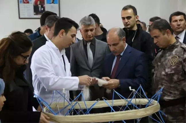 Vali Aktaş Cizre'de Şal Şapik Kursunu Ziyaret Etti