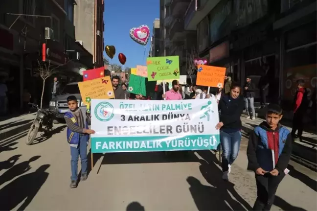 Silopi'de Engelliler, Engelsiz Yaşam İçin Yürüdü