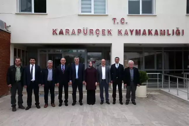 Başkan Toçoğlun'dan Kaymakam Yaman'a Ziyaret