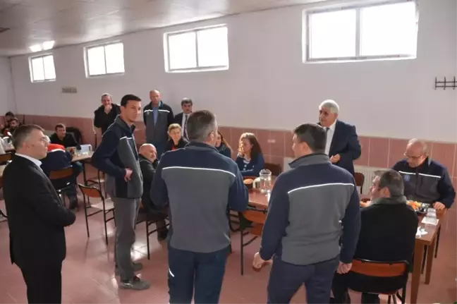Sorgun Belediye Başkanı Şimşek Madencilerle Buluştu