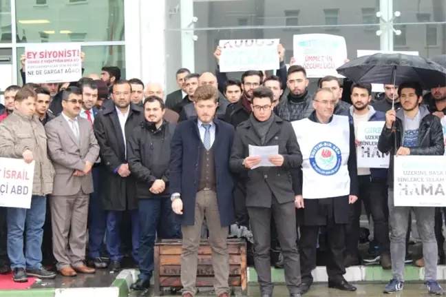 Giresun'da Stk'lardan 'Kudüs' İçin Ortak Basın Açıklaması
