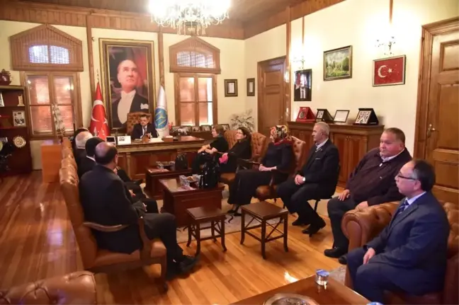 Başkan Yağcı'ya Valilik İnsan Hakları Kurulu Üyelerinden Ziyaret