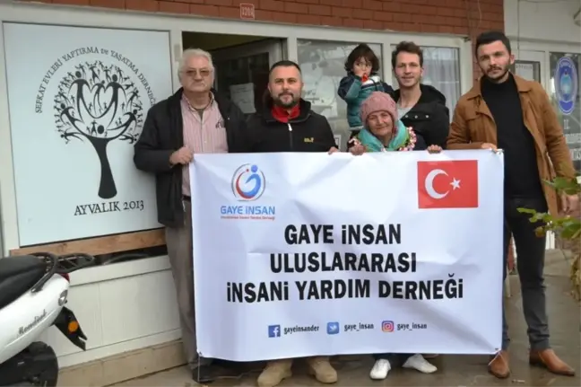 Gaye İnsan'dan Ayvalıklı Çocuklara Anlamlı Destek