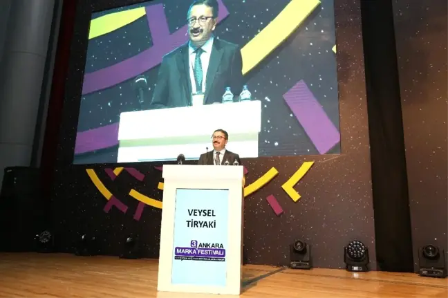 Başkan Tiryaki Ankara Marka Festivali'nde