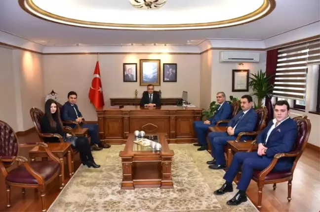AK Parti Merkez İlçe Teşkilatından Vali Çeber'e Ziyaret