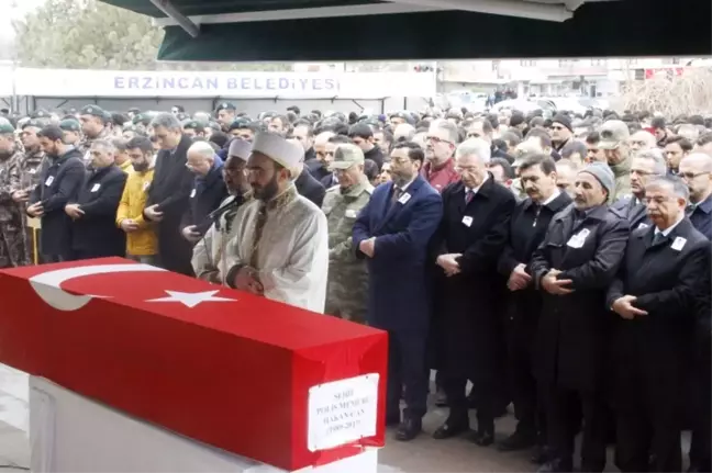 Şehit Polis Hakan Can Erzincan'da Son Yolculuğuna Uğurlandı