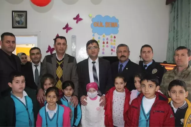 Evde Eğitim Gören Gül Sema'ya Duygulandıran Ziyaret