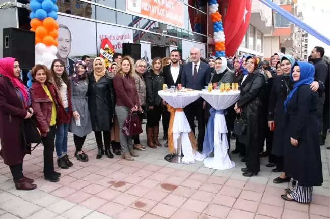 Midyat'ta AK Parti Binası Açılışı Yapıldı