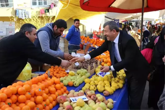 Başkan Karabacak'tan Pazar Ziyareti