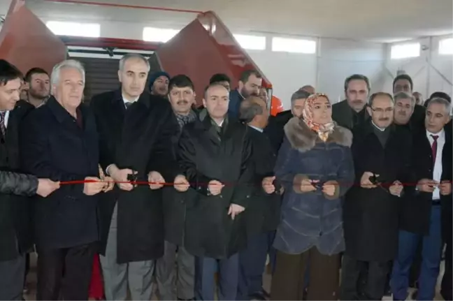 Pasinler'de 450 Bin TL'lik Patates Boylama Makinesi Hizmete Girdi