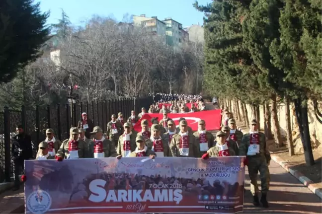 Bilecik'te Binlerce Kişi Sarıkamış Şehitleri İçin Yürüdü