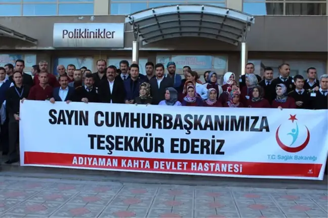 Taşeron İşçilerden Cumhurbaşkanı Erdoğan'a Teşekkür