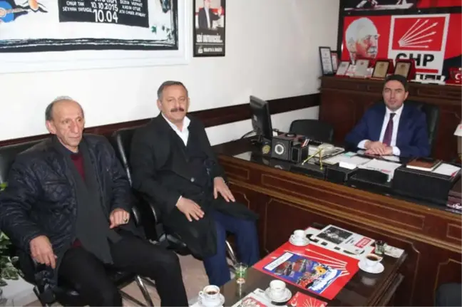 Yeşilyurt Muhtarlar Derneğinden CHP'ye Ziyaret