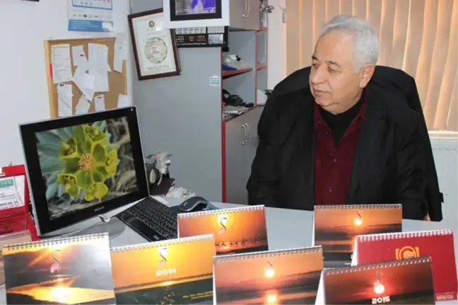 11 Yıldır Hazırladığı Takvimle Seyfe Gölünü Anlatıyor