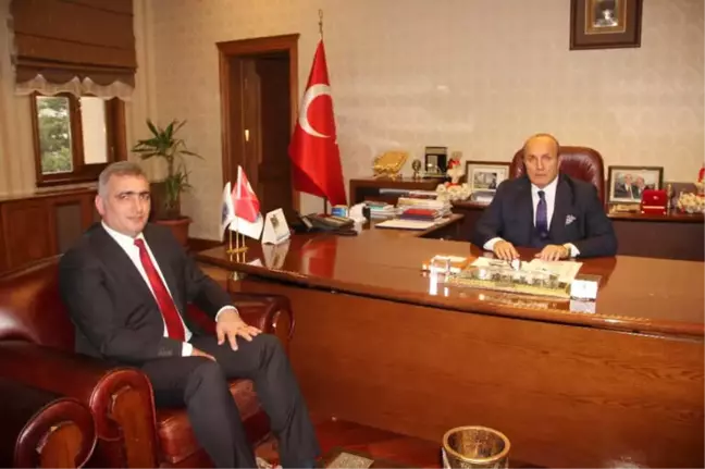 Yeni Orman Müdürü Kalaycı,başkan Arslan'ı Ziyaret Etti