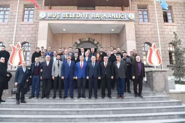 Kaymakam Dölek ve İmsiad Heyetinden Başkan Asya'ya Ziyaret