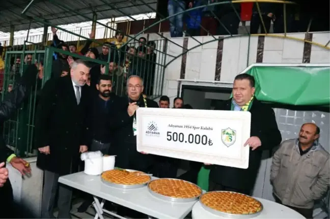 Adıyaman 1954 Spor'a 500 Bin TL Destek